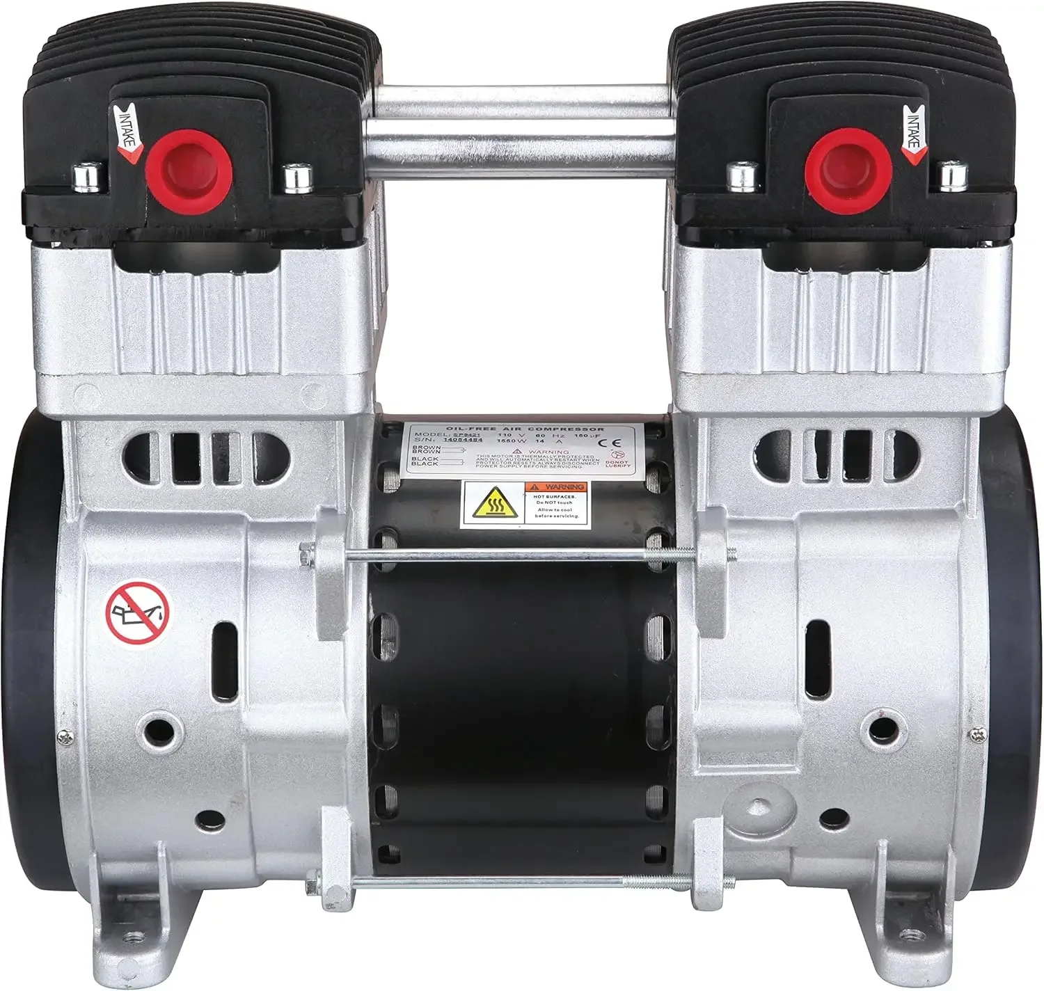 SP-9421 2.0HP Ultra Quiet and Oil-Free Air Compressor Motor