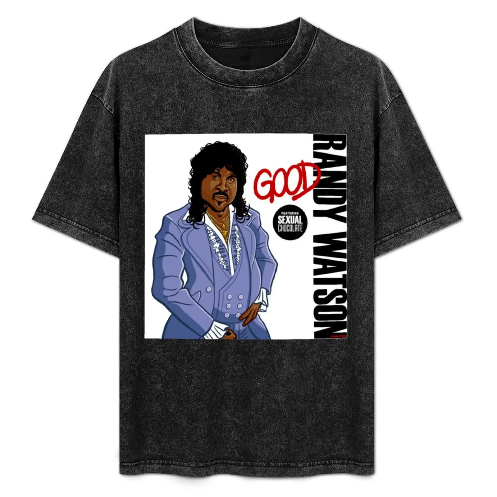 

randy watson T-Shirt anime tshirt new edition summer tops oversized t shirts for men