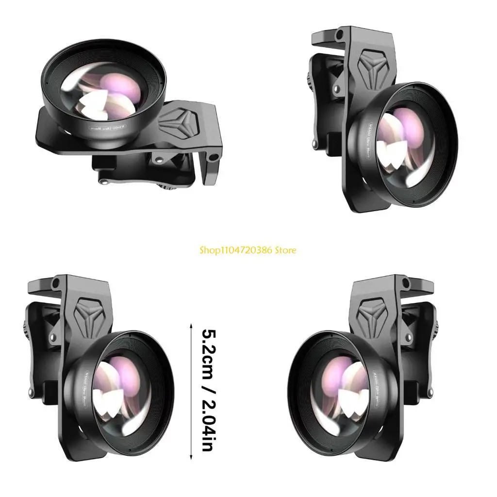 K0EA مشبك عالمي لعدسة الكاميرا المحمولة مقاس 50-110 ملم لمختلف الأجهزة #1