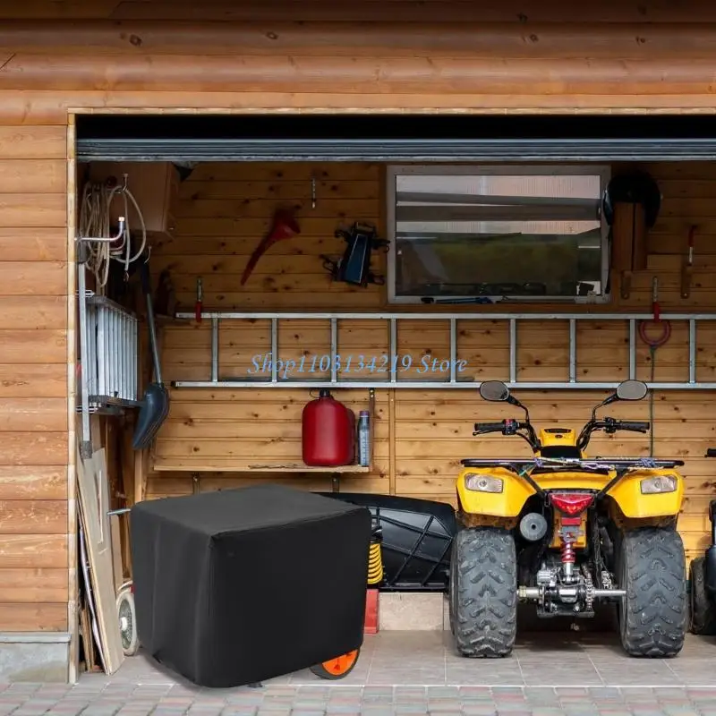 

N5KC Усиленная крышка генератора с двойными прошитыми швами Регулируемый край для агрегатов мощностью 5000–10000 Вт Ткань 420D