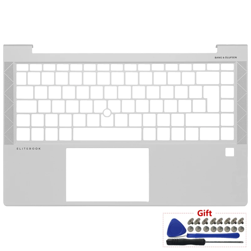 NEW Laptop Case For HP EliteBook 840 G8 745 845 G7 Palmrest Upper Cover Lower Bottom Case Keyboard Bezel Top Housing Silver