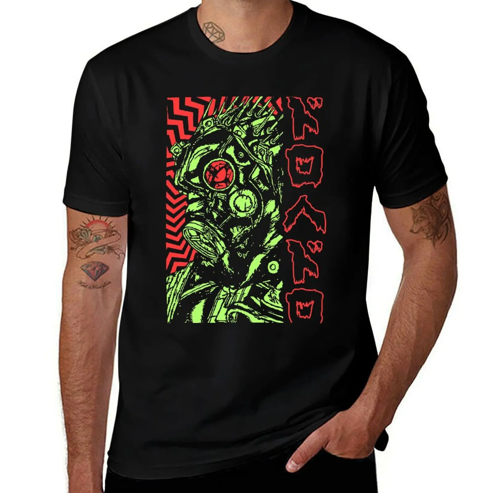 

Kaiman - DOROHEDORO - Manga Anime Design IV1 T-Shirt No Iron Casual Short Sleeve Top