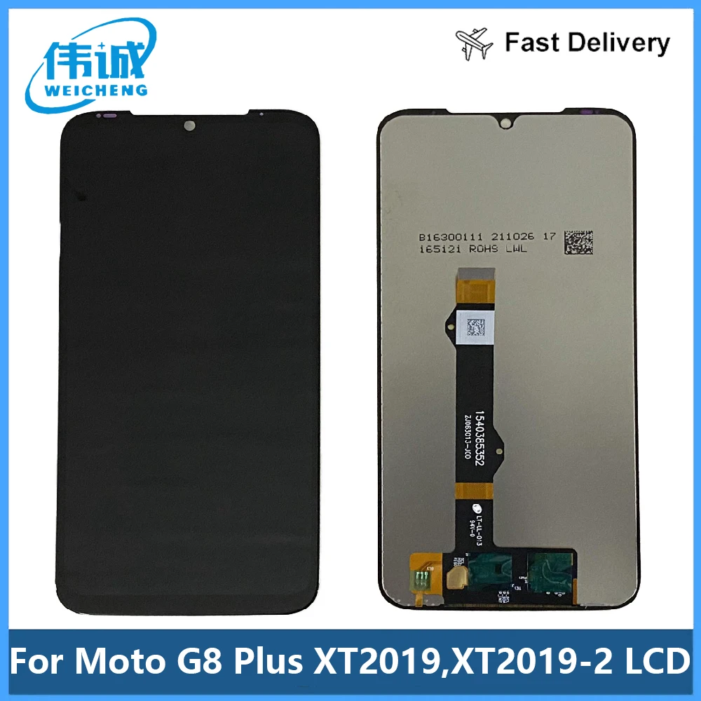 

For Motorola Moto G8 Plus LCD Display Touch Screen Digitizer Assembly XT2019 XT2019-2 Display Replacement Repair Part