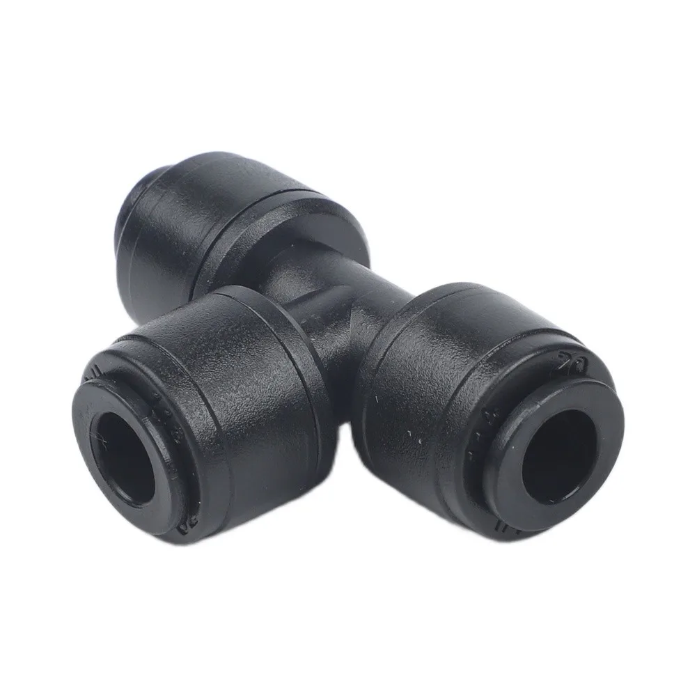 30-Pack 14 Inch Drip Irrigation Tee Fittings Quick Connect 1/4 Inch Leak-Proof Three Way Connector for Garden Greenhouse