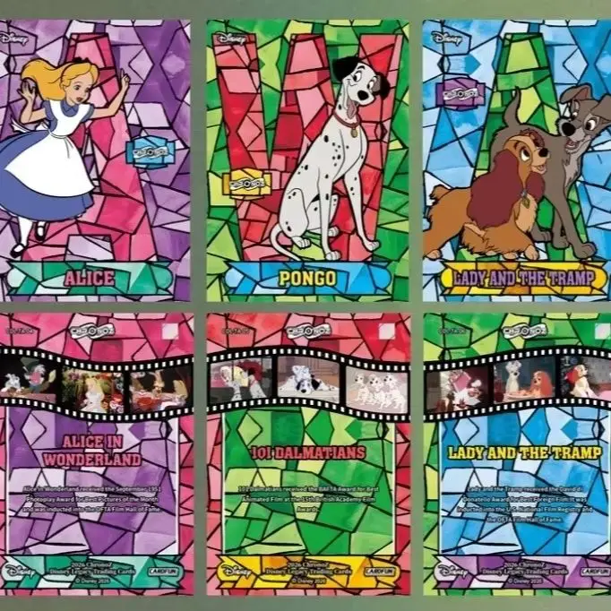CardFun 2026 NEW Disney Princess Mickey Donald Duck The Lion King Collection Periphery Animation Movie Surprise Gift Like Girl