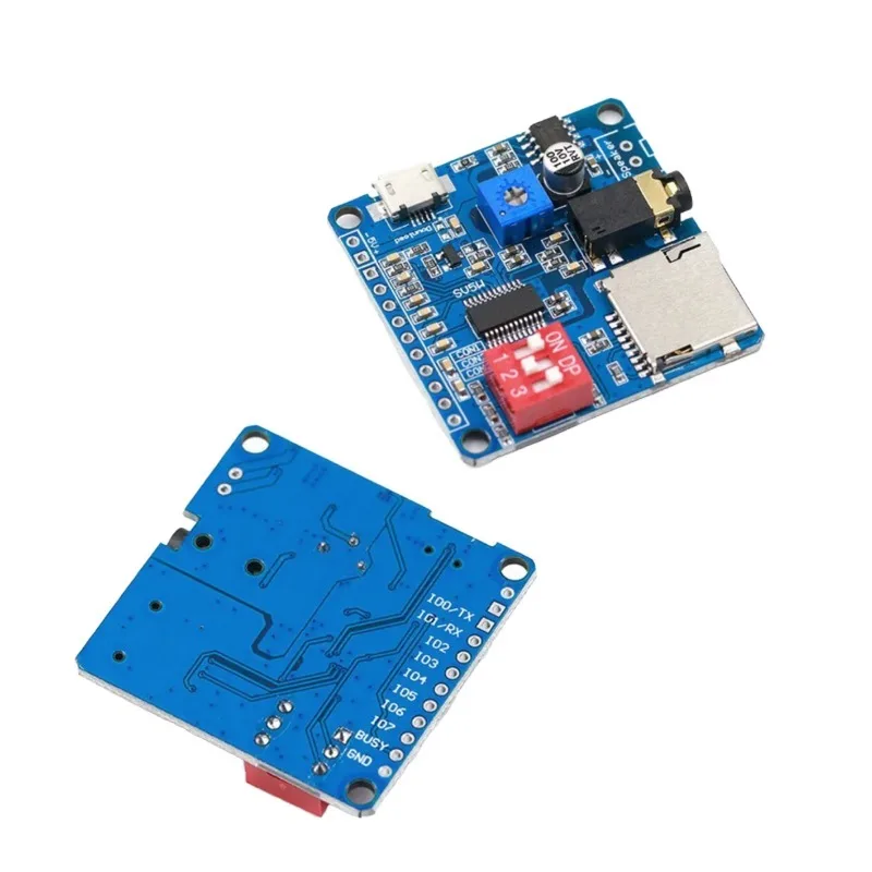 DY-SV5W Voice Playback Module Board MP3 Music Player 5W MP3 Playback Serial Control SD/TF Card For Arduino SV5W