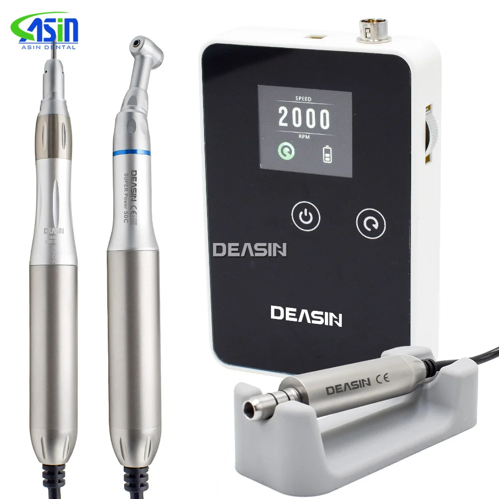 DEASIN Lab Equipment Micromotor Polisher Dental E-Type Micro Motor Plaster Grinding Polishing Handpiece Dentist Equipment Tool