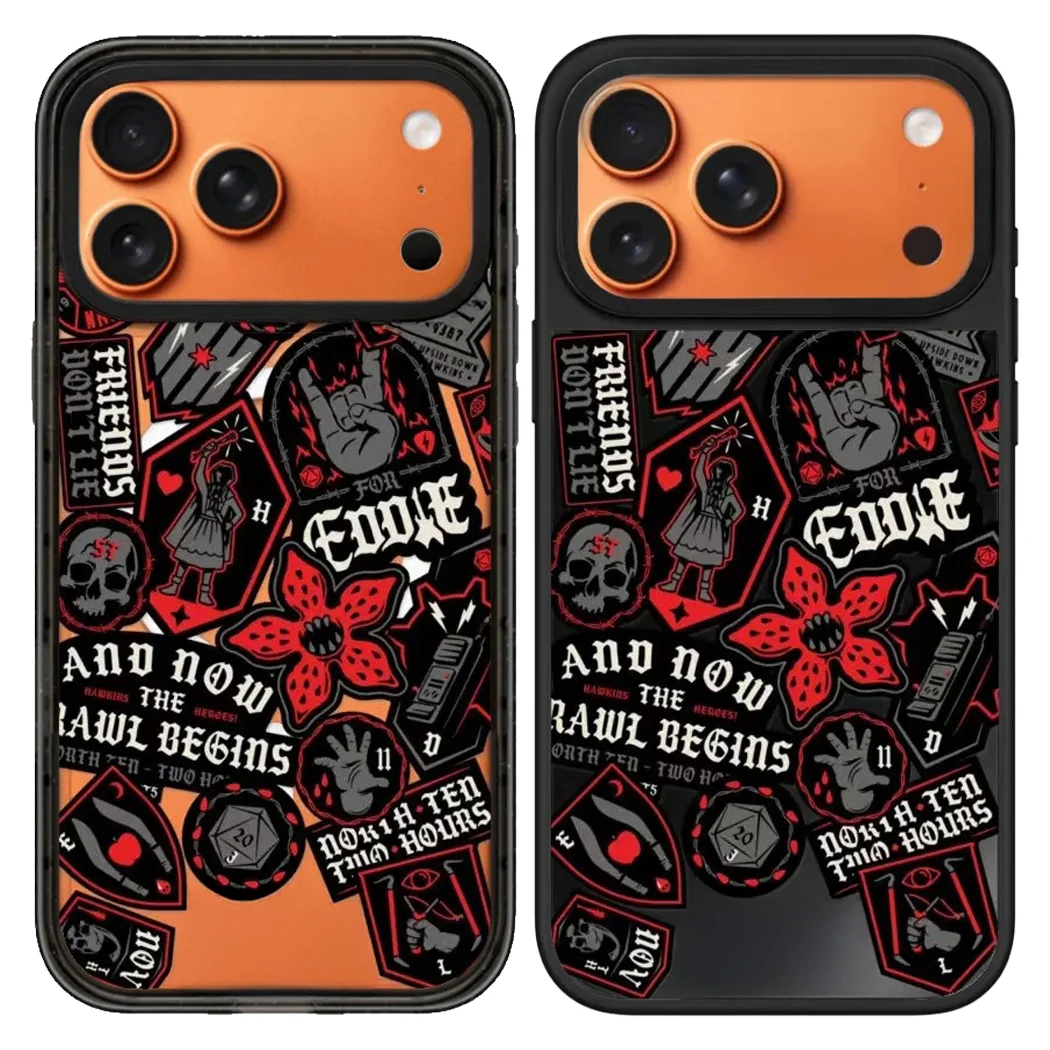 

511145 Mirror / Acrylic Magnetic Case: Compatible With IPhone 17 16 15 14 13 12 Pro Max 17 Air