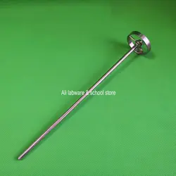 1set Lab Stainless Steel Turbine Type Stirrer paddle, machine impeller turbine Blade with stirring rod