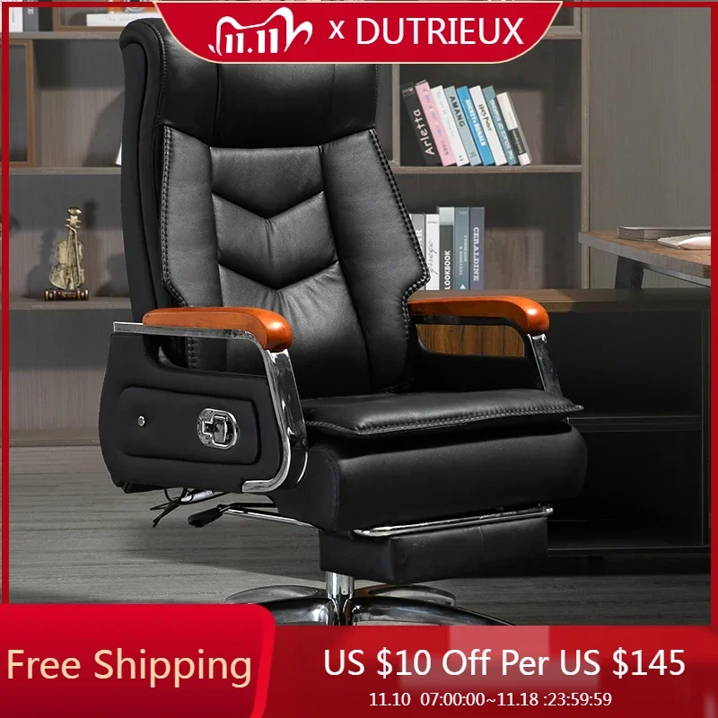 

Leather Lazy Office Chair Playseat Ergonomic Modern Lounge Computer Office Chair Relaxing Sillas De Oficina Home Furniture