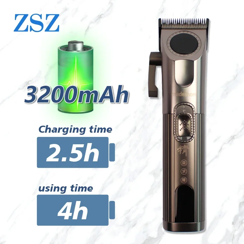 Madeshow M8F Newest Professional Barber Commercial Hair Powered Trimmer Hotel For Men Cutting Machine