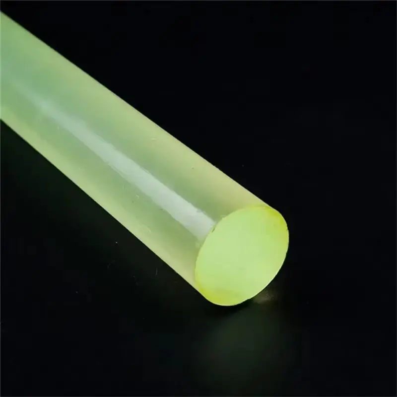 A60zsolid Polyurethane Round Bar 2Pcs High Elastic Rubber Shock Absorbing Rod Sticks PU Construction Machinery Diametermay