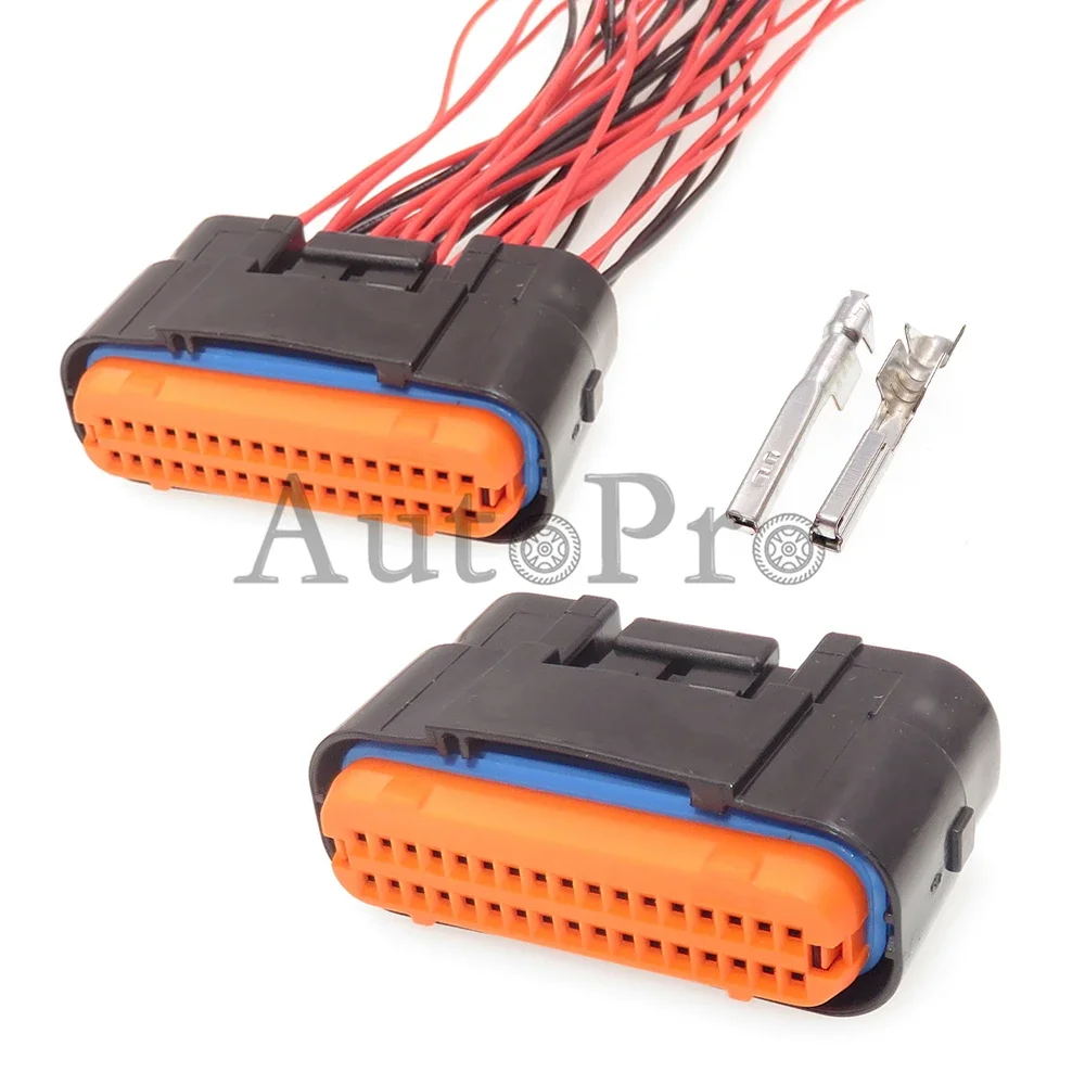 1 Set 34 Hole Electric Wire Waterproof ECU Plug MX23A34XF1 MX23A34SF1 MX23A34NF1 AC Assembly for Auto Computer Control System