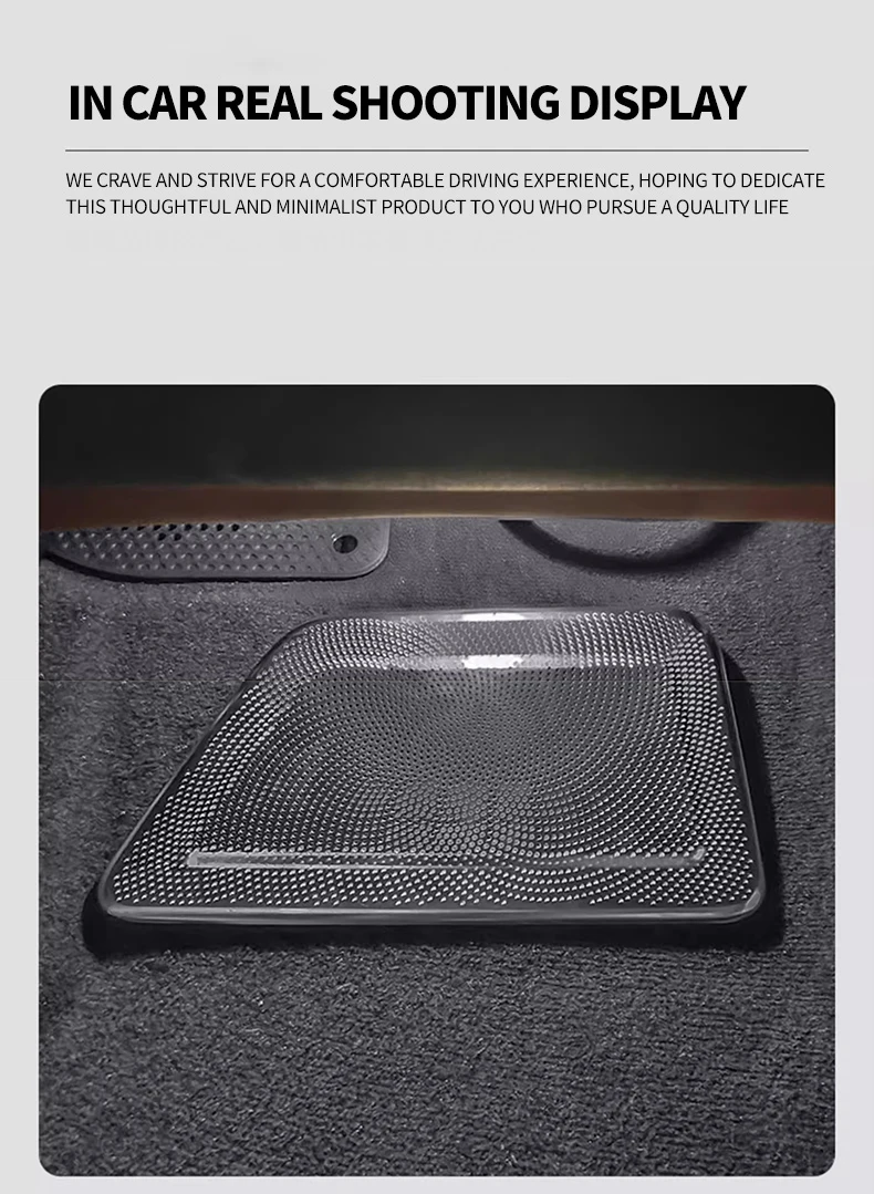 Edelstahl Silberner Sitzboden-Klimaanlagen-Auslass Staubschutzabdeckung für BMW IX 2022 2023 2024 Zubehör – Detail 10