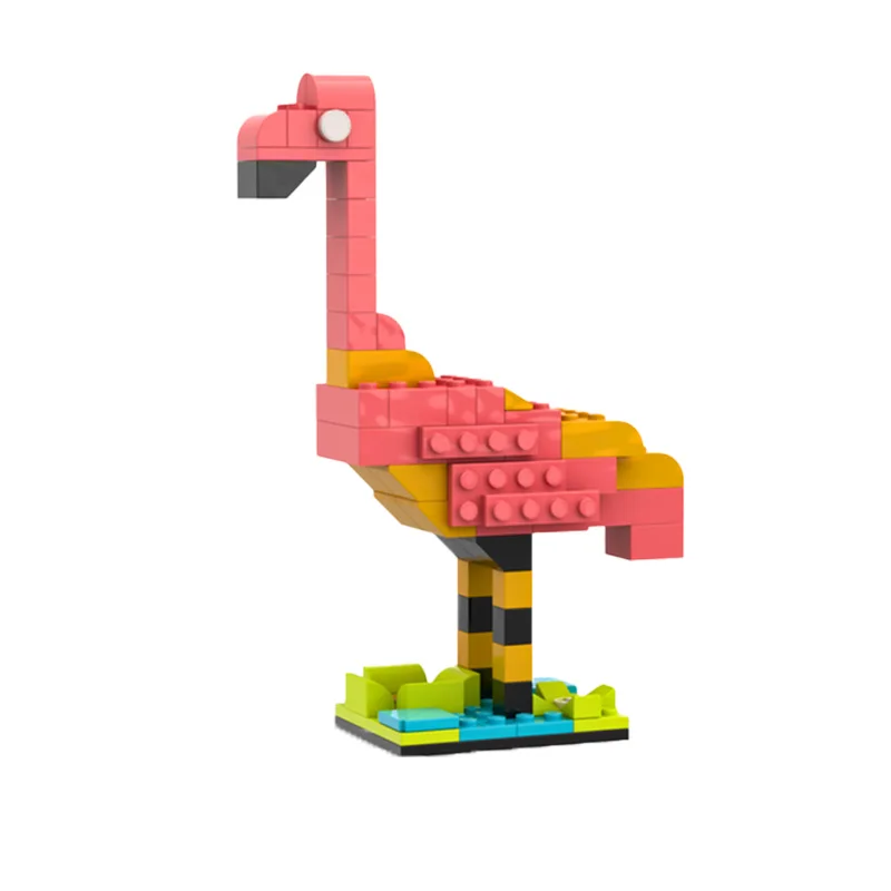 

96 PCS Animal Building Blocks Model Creative Exquisite Bricks For Children Educational DIY Assembly Toy Christmas Festival Gifts