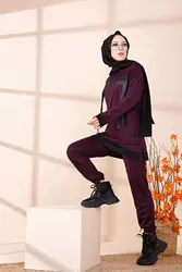 Women's Tunic Pants esettür Clothing Hijab Turkey Dubai bottom for Women Clothing Muslim women hijab Pullover