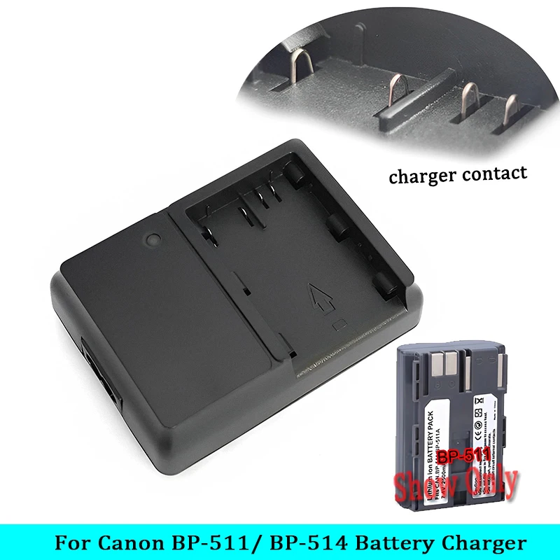 DS8101 CB-5L Battery Charger For Canon EOS 5D 50D 10D 20D 40D 300D G3 G5 G6 G1 Pro 90 750i 630i Camera BP-511  BP514 BP512 CB5L