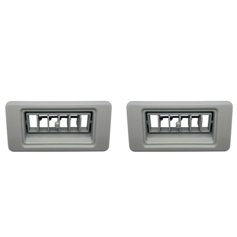 2X Roof Air Conditioning Vent A/C Panel Cover MR360996/MR360997 For Mitsubishi Pajero V93 V97 Montero V95 V98 V87 Gray