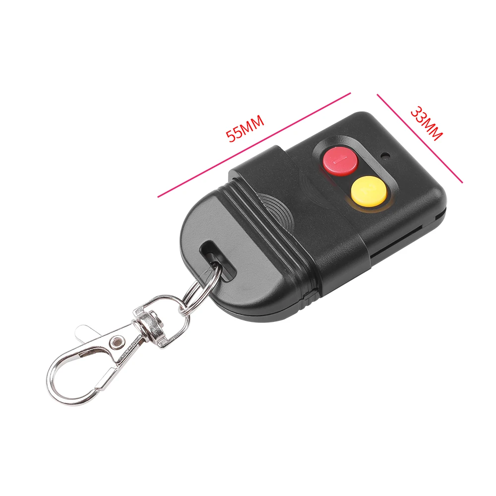 433MHz 330 mhz 2 Keys RF Wireless Remote Control 8 Dip Switch Auto Gate For Gate Garage Door Opener remote control