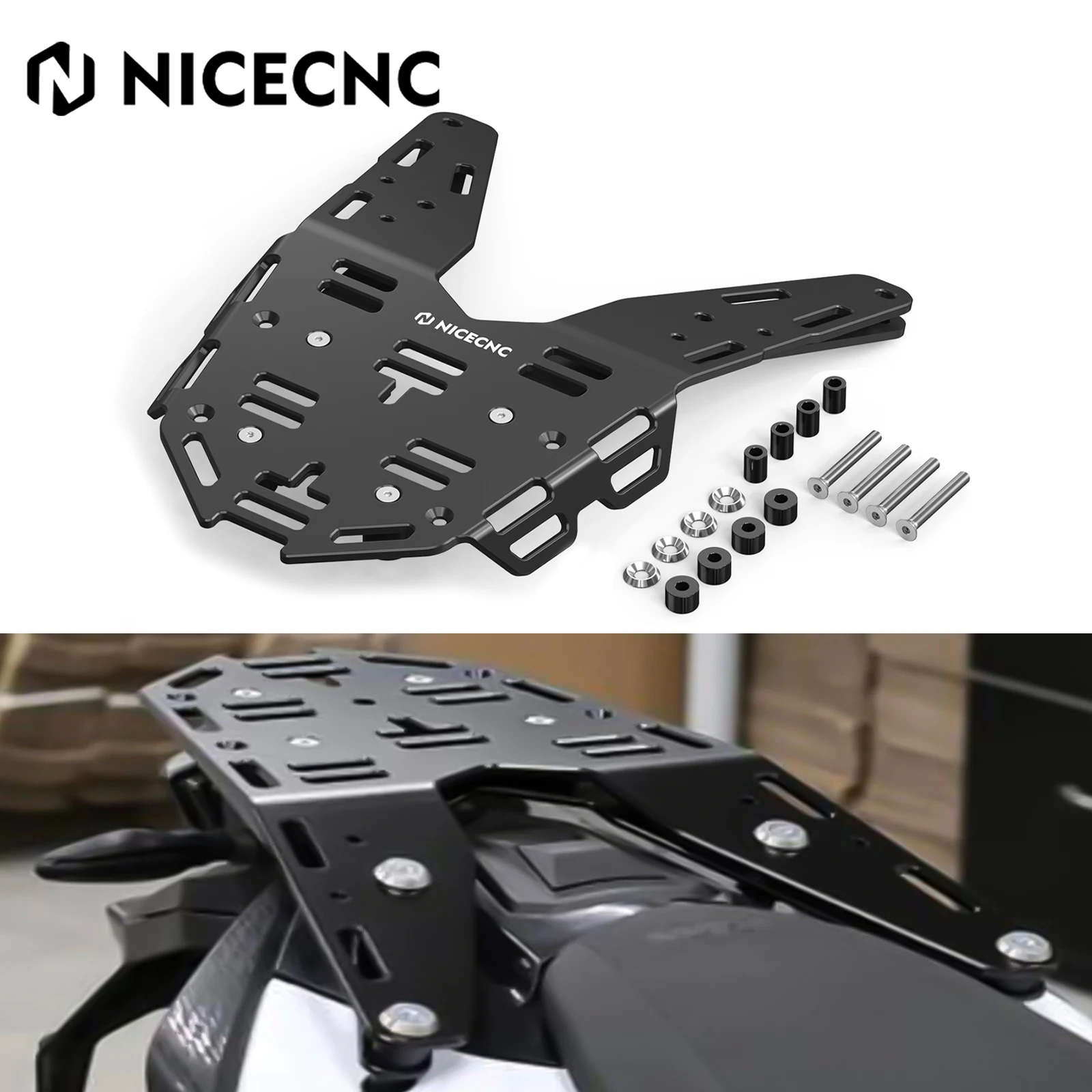

For KTM 690 Enduro R 2019 2020 2021 2022 2023 GasGas ES SM 700 2022-2023 Rear Luggage Rack Cargo Bracket