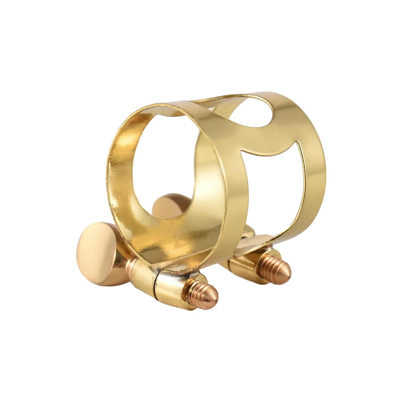 

Alto Sax Ligature Brass Ligature Fastener Adjustable Double Screw Alto Sax Mouthpiece Ligature Clip Accessories 2025 New