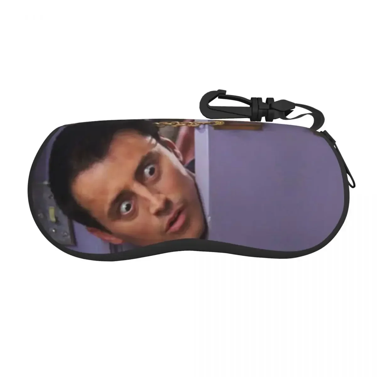 Custom Funny Joey Tribbiani Glasses Case Cool Classic TV Show Friends Shell Eyeglasses Case Sunglasses Box