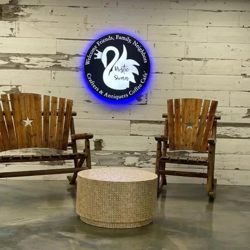 Real Estate Agents Outdoor Hanging Led Light Box for Advertising Light Boxs Shopping Mall Coffee Storefront Outdoor Waterproof