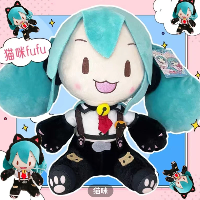 

Аниме Miku костюм Кошка коллекция Мику фотоигрушки кавайное украшение для комнаты детские подарки на день рождения