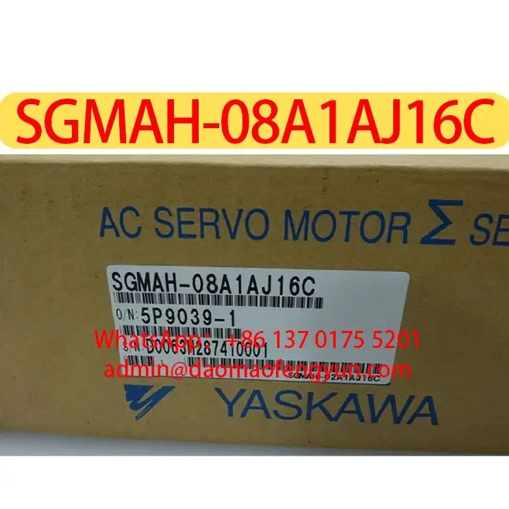 SGMAH-08A1AJ16C Brand New Servo Motor Original Genuine 1-year warranty Fast shipping，SGMAH 08A1AJ16C