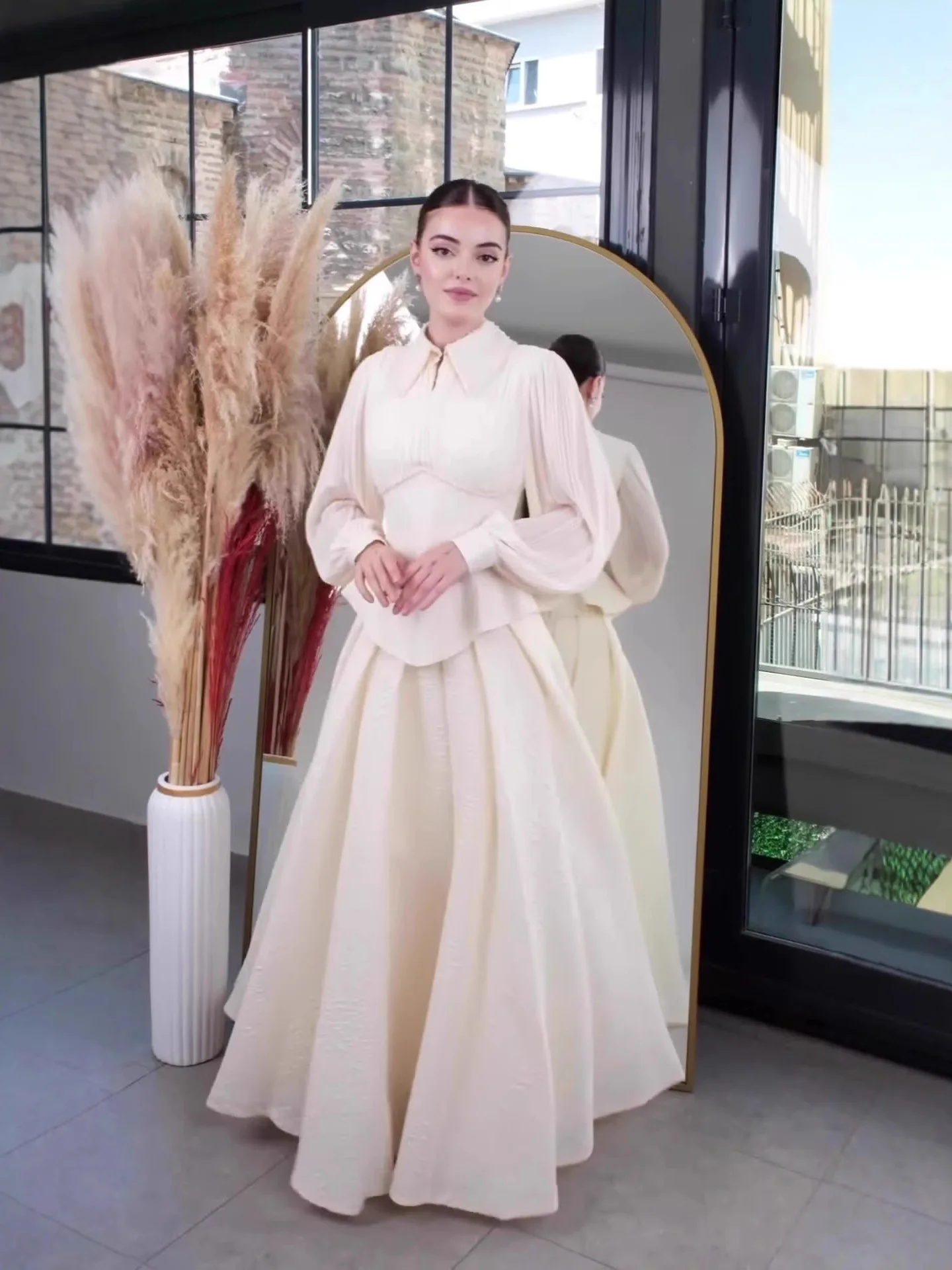 

Ele Long Sve Вечернее платье с застежкой на талии, женское модное винтажное платье длиной до пола из полиэстера