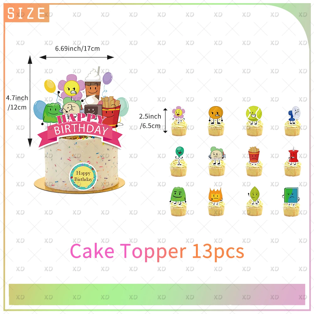 Battle For Dreamed Islands Birthday Party Decoration Backdrop Balloon Set Cake Topper Banner Baby Shower Kids Gift Toy Supplies