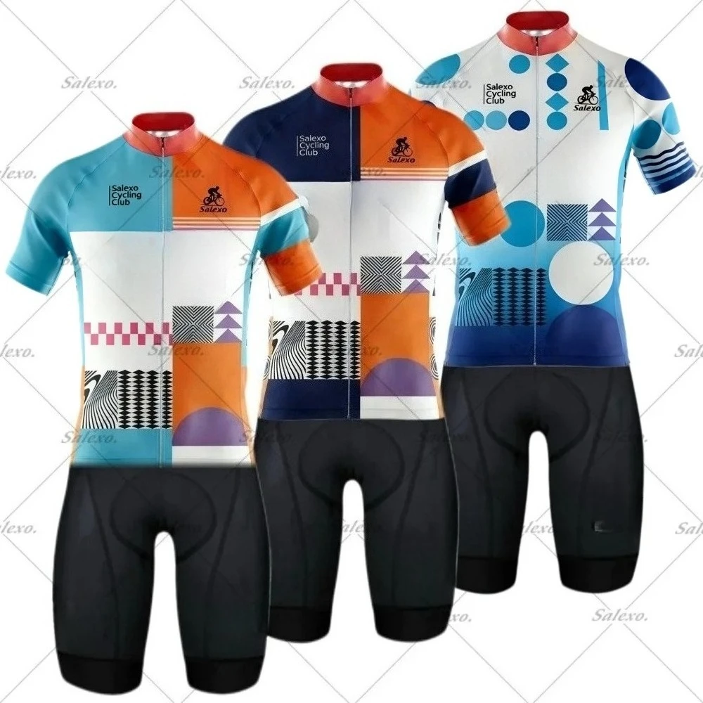 

LASER CUT One Piece 2026 TEAM Triathlon Suit SHORTS SLEEVE Skinsuit Summer CYCLING Bodysuit Clothing Maillot Ropa Ciclism