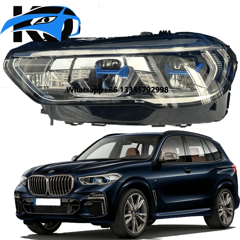 

Plug and Play Used Original G05Laser Headlight Oem for Bmw' X5 X6 F95 F96 G06 G05Laser Led Headlight Car Headlight 2018-2022