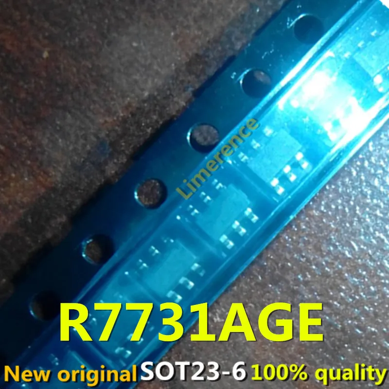 10PCS R7731AGE SOT23-6 R7731AG SOT23 R7731A SOT R7731 New Original