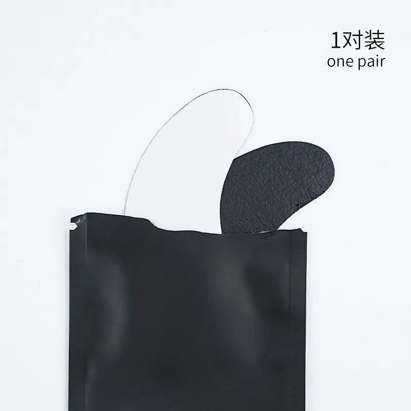 50 คู่ Grafted Eyelash Isolating Eye Patch สีดําบาง Breathable และ Moisturizing Collagen Hydrogel UV Eyelash Patch