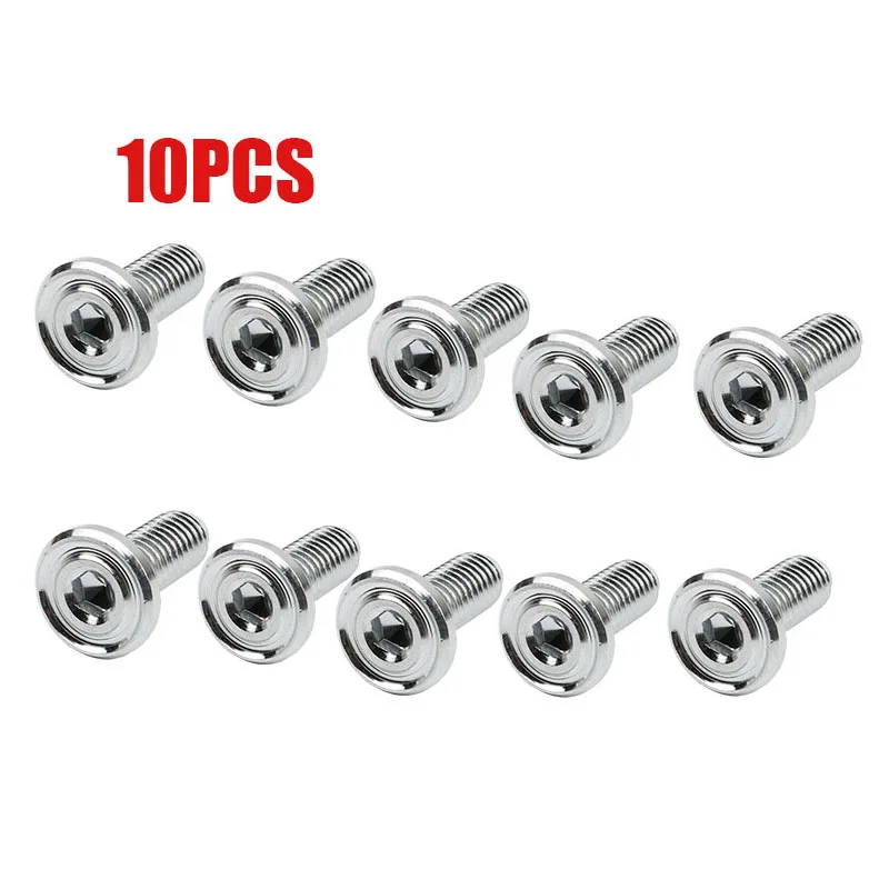 Śruby do tarcz hamulcowych motocyklowych, płaskie, z gniazdem sześciokątnym, M8 20.5mm, patynowane, śruby do zacisków hamulcowych, akcesoria motocrossowe.