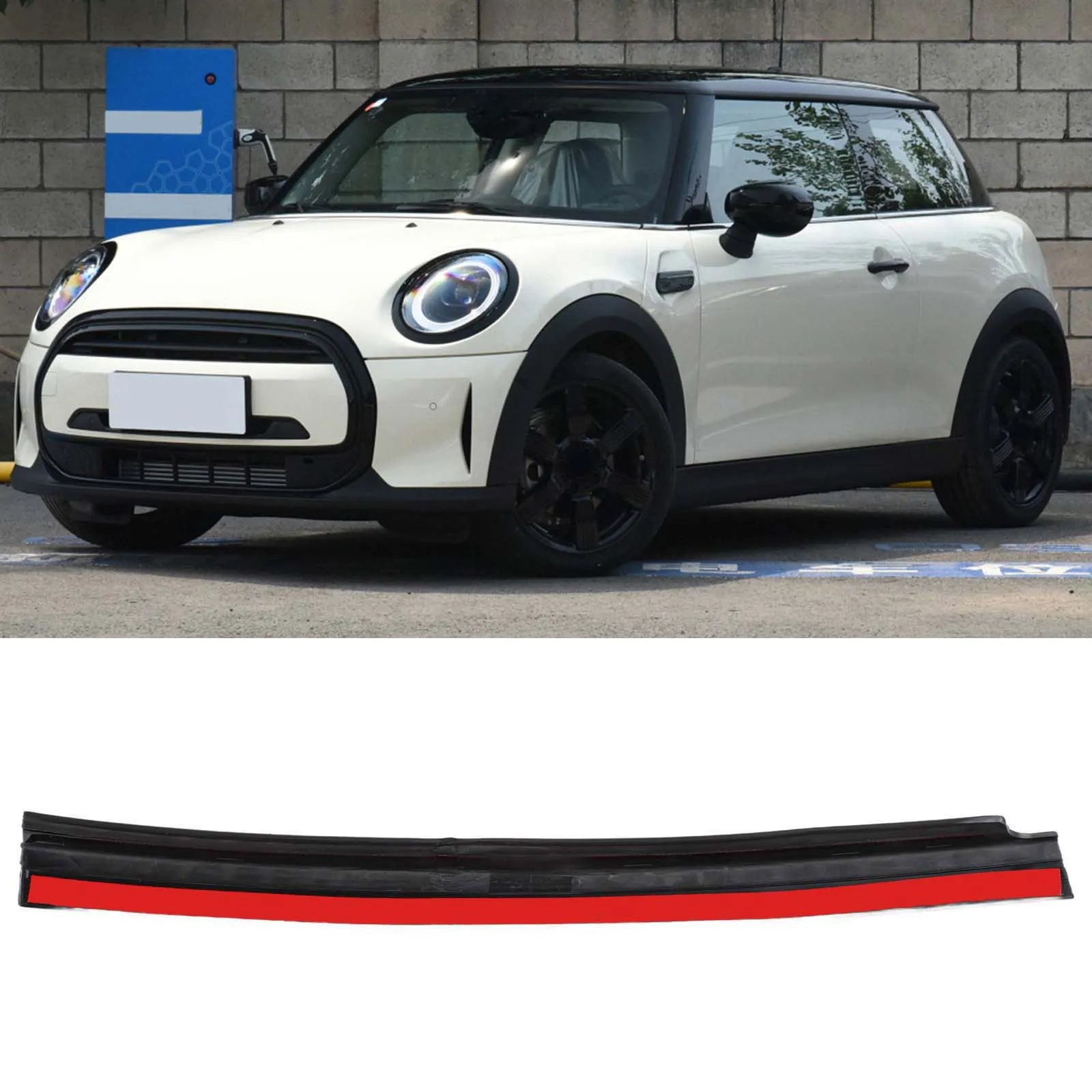 For MINI for clubman R55 Door B Pillar Cover Trim For MINI for clubman R55 Plastic Plug-and-play Direct Fit Black for durable