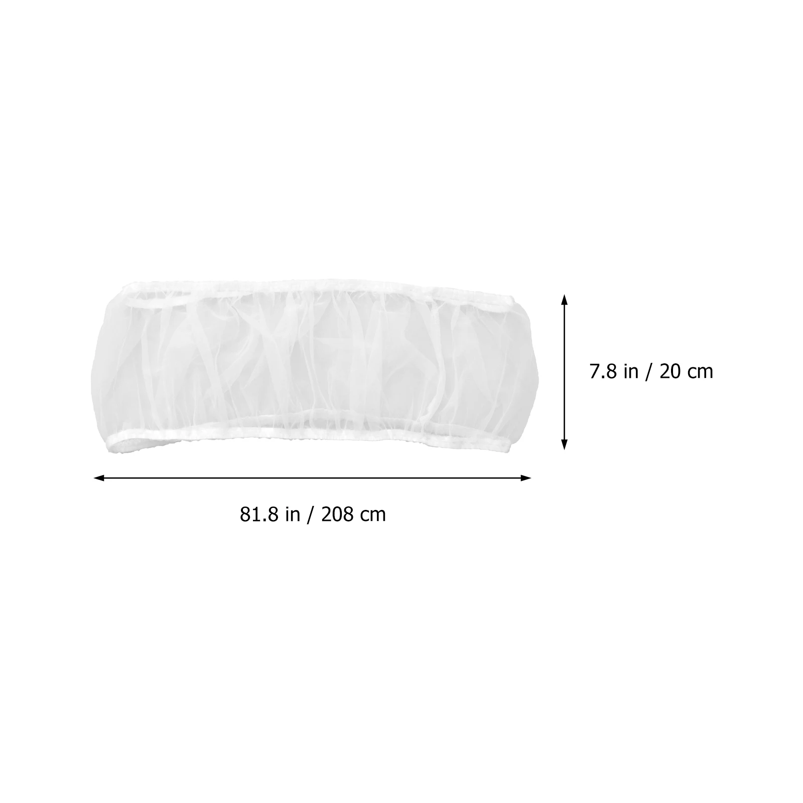 

Mesh Bird Cage Cover Skirt Floor Protector Elastic Heavy Duty Size L White Pet Supplies Cage Net Catcher Air Ventilation Easy