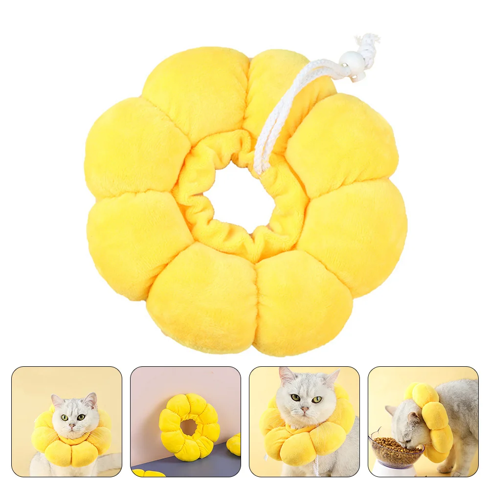 

Inflatable Pet Lovely Cat Collar PP Dog Anti Bite Pet Anti Bite Collar Muzzle Bright Color Soft