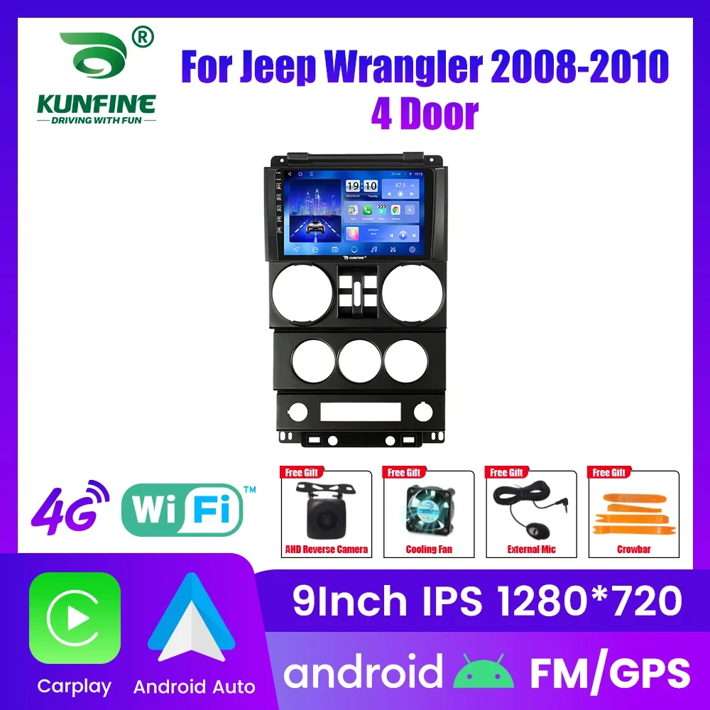 

10.33" Android Car Radio For Jeep Wrangler 2008-2010 GPS Navigation Multimedia Video Player Carplay Android Auto Stereo