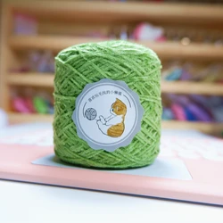 1mm 50G Chenille Velvet Yarn 100% Acrylic Blended Colorful Yarn For Hand Knitting Anti-Pilling Anti-Static Eco-Friendly Wool