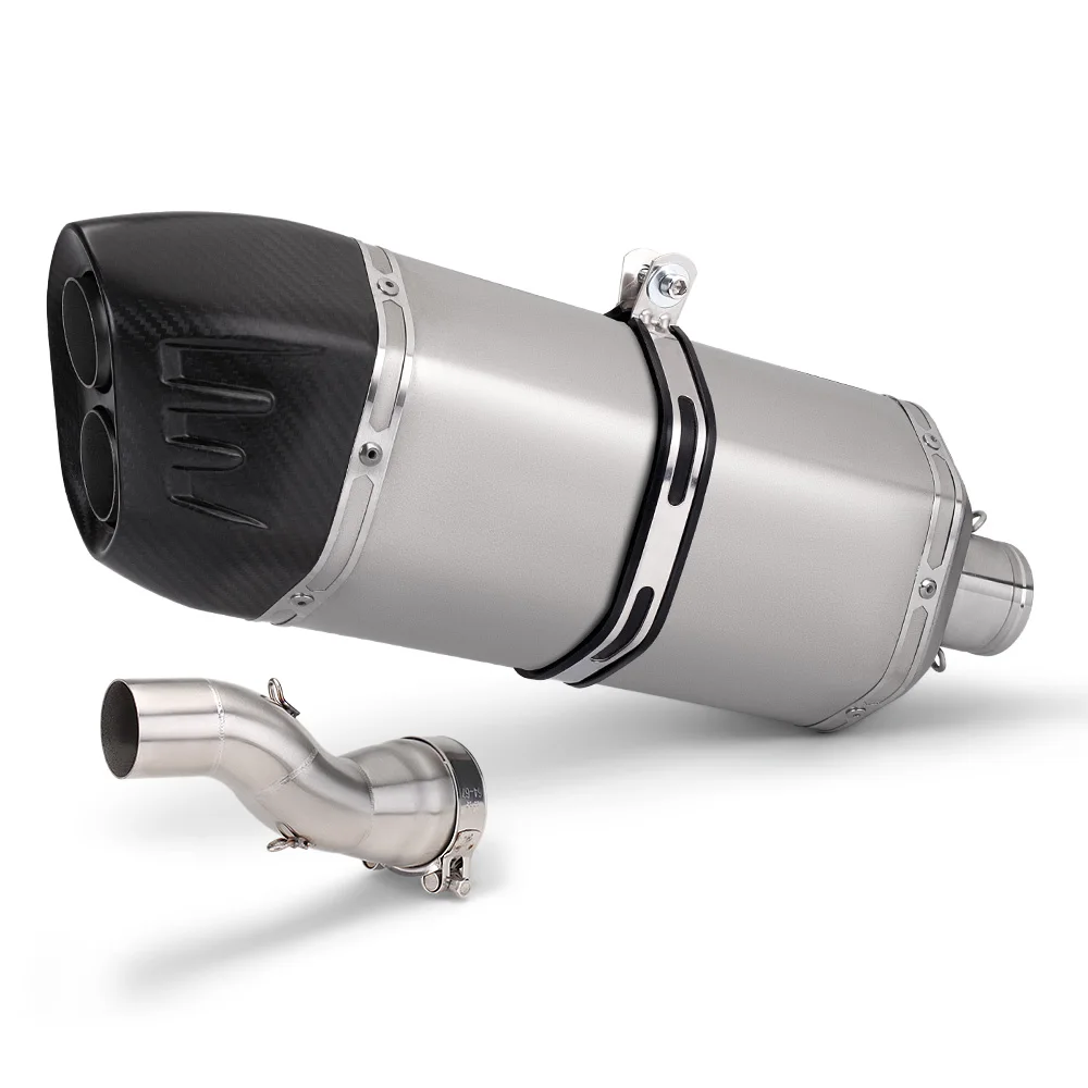 

STLF Slip-on for R1200GS R1250GS ADV Adventure Motorcycle Exhaust Component Muffler Repair Carbon Fiber Head