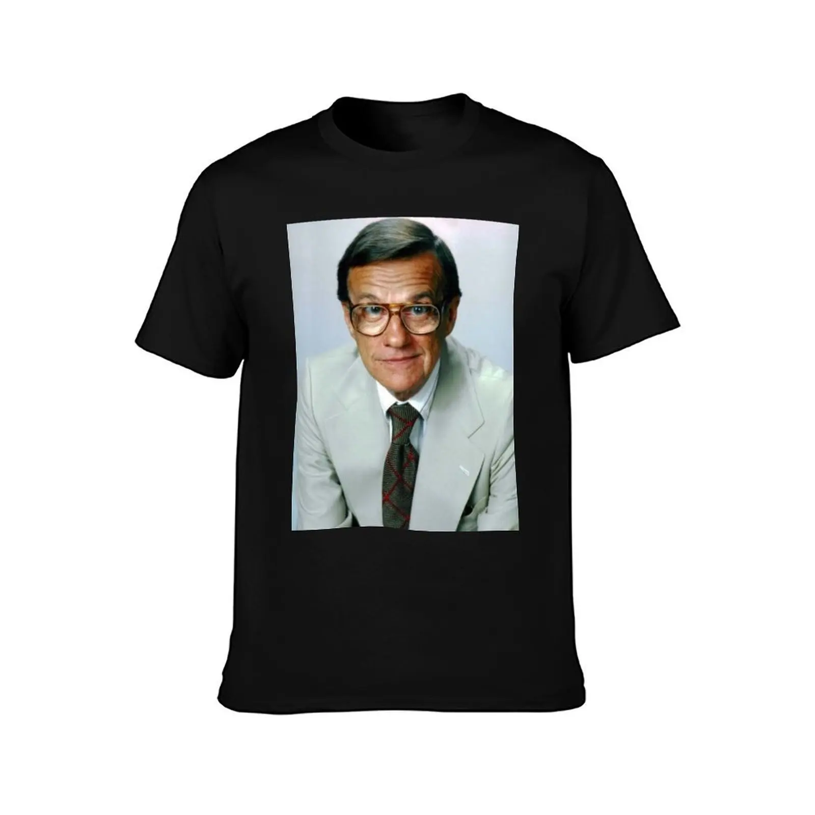 Bill Cullen color photo T-Shirt, Summer Casual Cotton Tee, Oversized Streetwear Tops, Vintage Graphic Print, Unisex Men Women