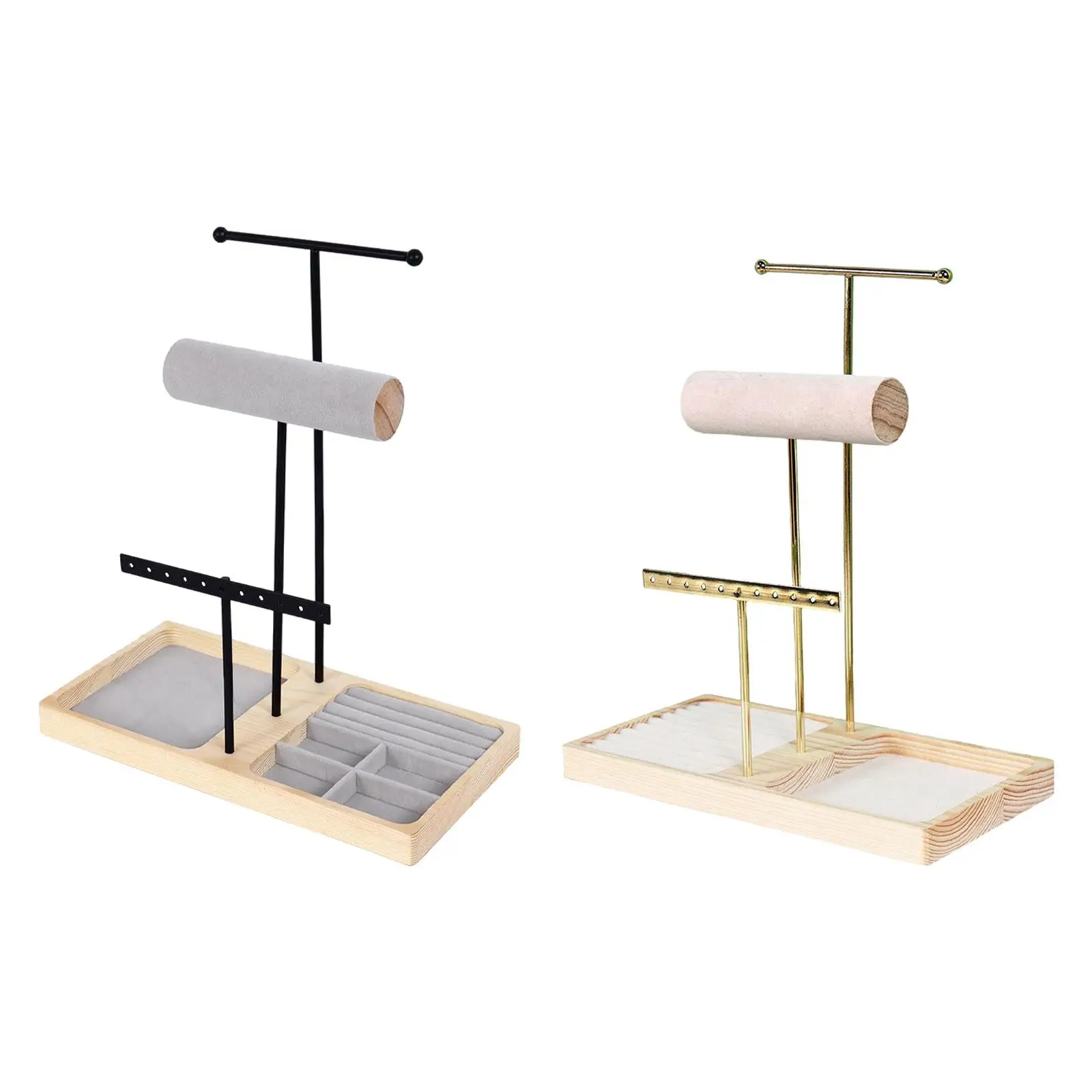 

Jewelry Stand Organizer Versatile Earring Display for Earring Rings Watches