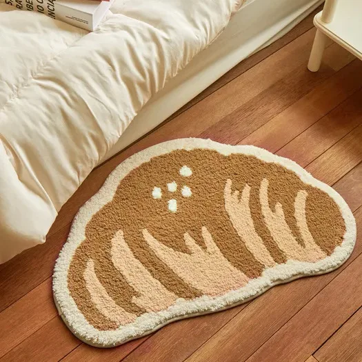 Nachahmung Kaschmir Teppich Nette Seltsame Geformte Lebensmittel Cartoon Teppich Wohnzimmer Schlafzimmer Dekorative Nacht Matte Teppich Hause Decortion