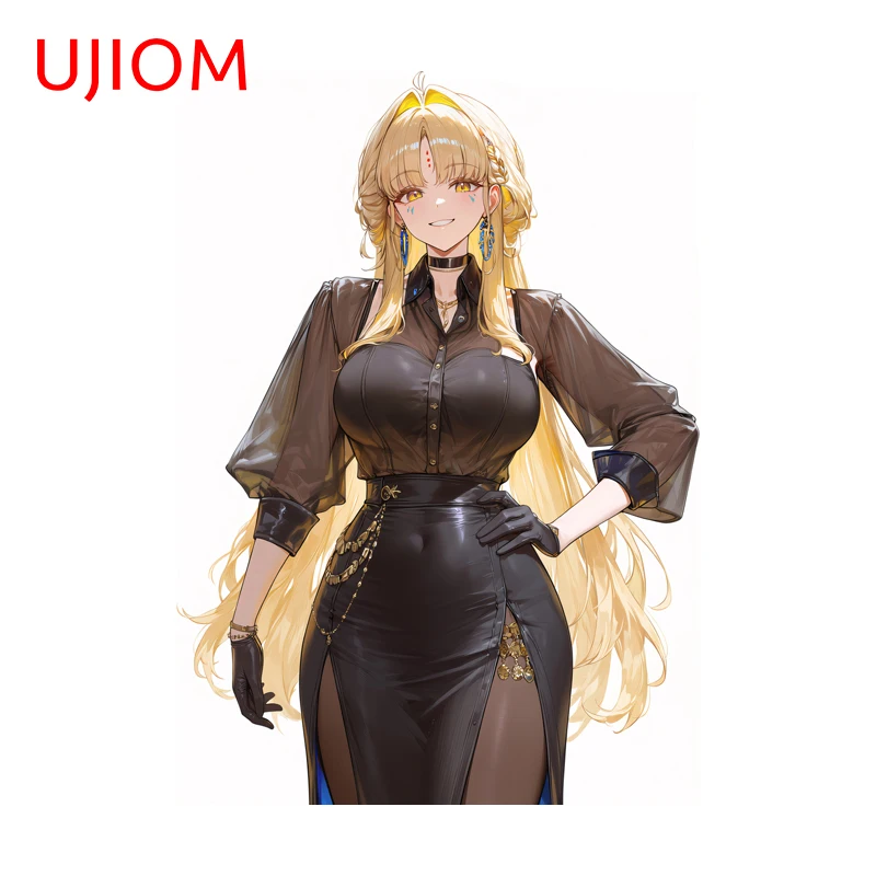 UJIOM Wuthering Waves Suisui‌ Sexy Waifu Wall Sticker Artistic Attractive Sunscreen Picture Decal Amusing Game Room Decoration