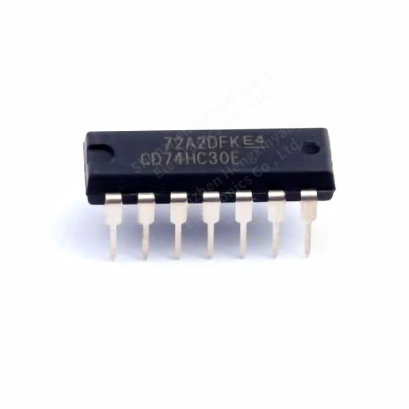 10PCS CD74HC30E package DIP-14 gate and inverter logic chip