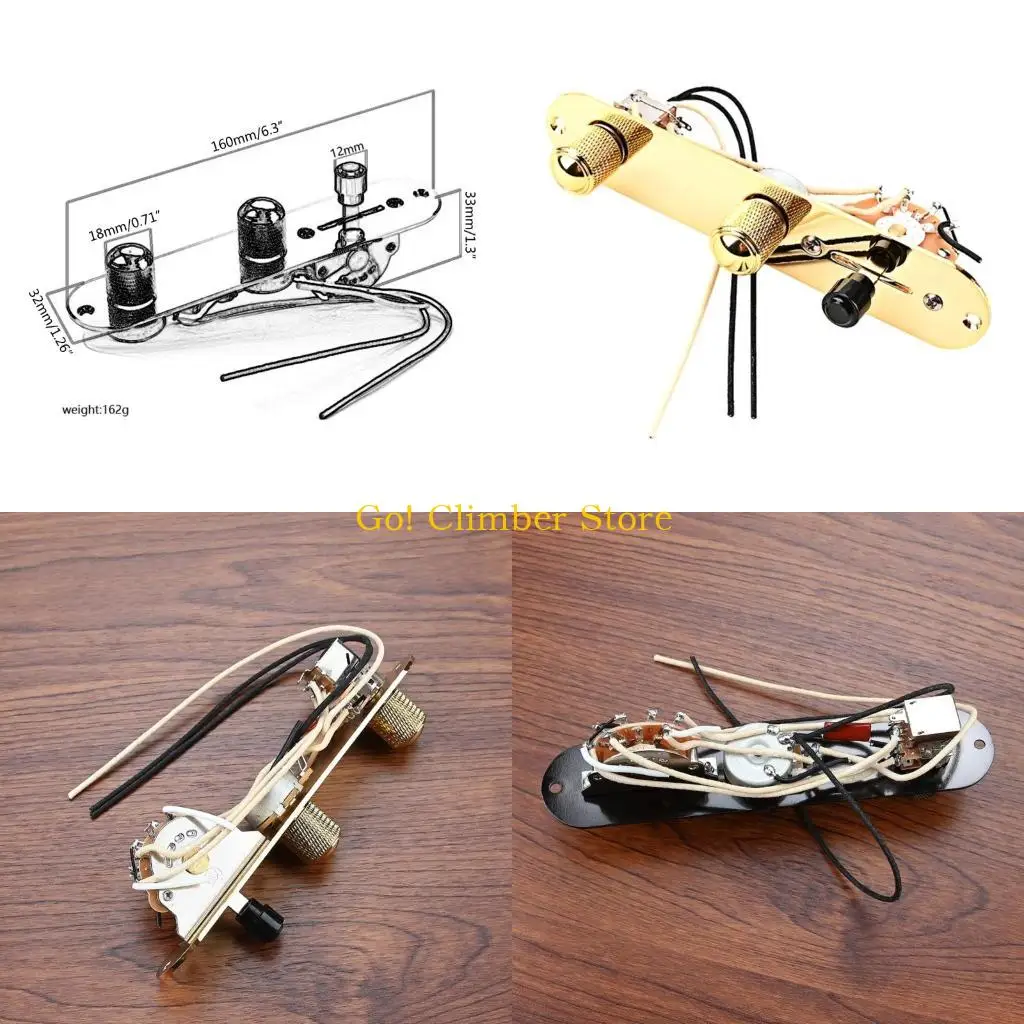 plaque-commande-guitare-q84c-interrupteur-a-3-voies-plaque-commande-en-metal-pre-cable-boutons-faisceau-pieces