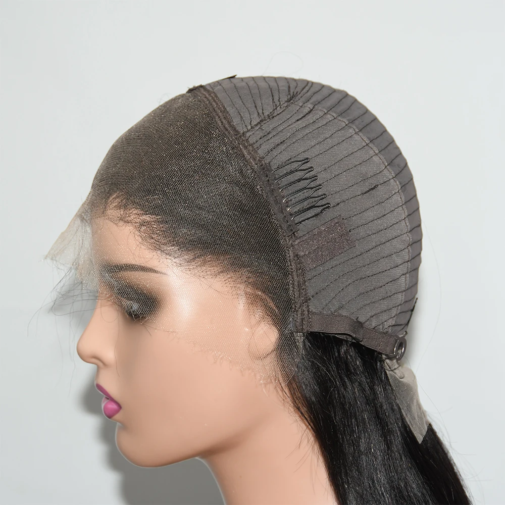 Body Wave 13x4 HD Lace Front Echthaarperücke 15A Unverarbeitetes Rohhaar Vorgezupfte Echte HD Lace Echthaarperücken für Frauen Weich – Detail 2