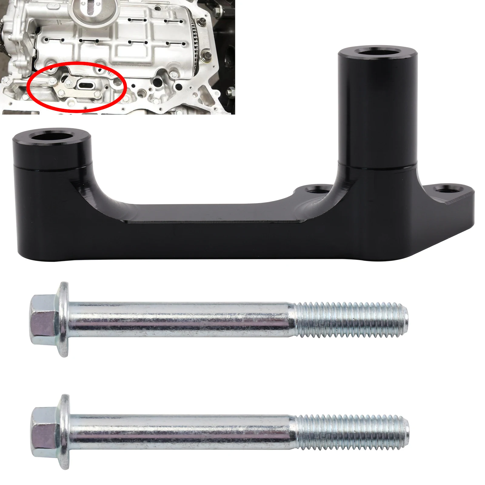 

Windage Tray Bracket Baffle Bracket For 2011 - 2015 Honda K24Z Engine For Acura TSX K24Z3 9th Gen Civic Si K24Z7 Type-S Oil Pump